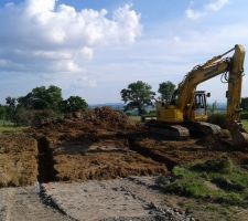 Terrassement face avant