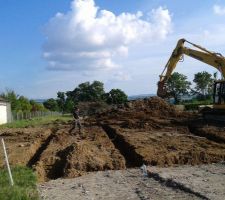Terrassement face avant