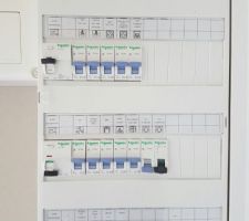 Électricité Ok 
Plomberie en cours