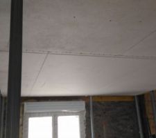 Plafond de la chambre