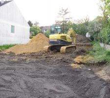 Premiers coups de pelle