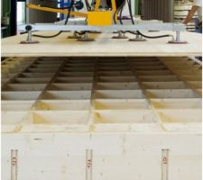 Caisson plancher en bois massif