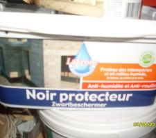 Mise en place du "noir protecteur"