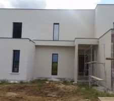 Suite de la façade prb blanc de la côte