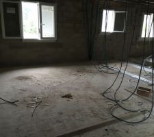 Chambre parentale avec dressing et salle d'eau