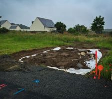 Fabrication du chemin d'accès! Ca y est c'est le début!