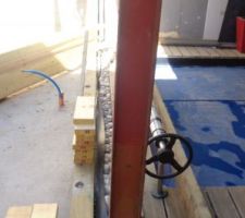 Lisse basse en place