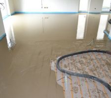 Chape liquide anhydrite