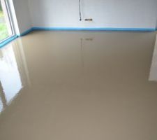 Chape liquide anhydrite
