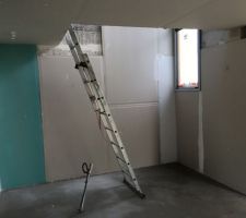 Cloisons doublage murs rdc