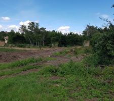 Début des travaux de terrassement pour le lotissement