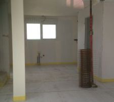 Pr&eacute;paration chauffage au sol + chape