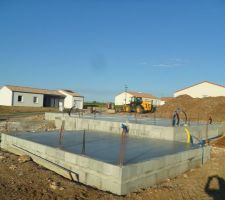 Beau travail, avec lissage garage et idem pour la terrasse