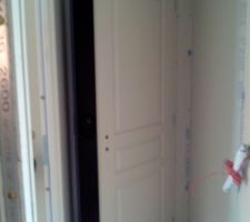 Porte toilette etage