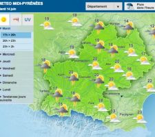 Météo du 14 juin...