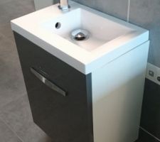 Meuble lave main WC étage