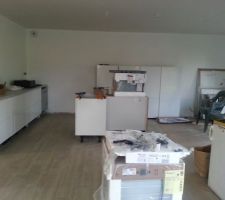 Apr&egrave;s v&eacute;rification, tout &agrave; l'air bon... c'est parti pour la pose...