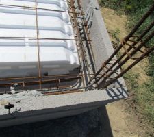 Ferraillage de la dalle.