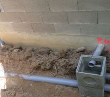 Produit hydrofuge avant d'enterrer le garage