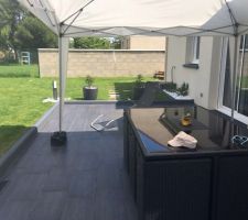 Terrasse propre