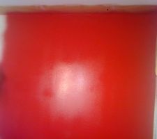 Beau rouge, me tarde de voir sec