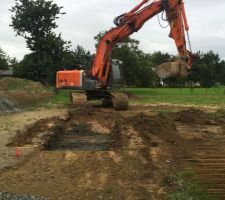 Premiers coups de pelle