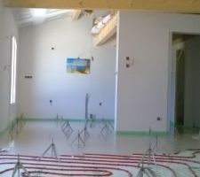Coulage de la chape