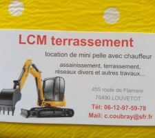 Mon terrassier pour ceux que ça interesse