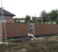 El&eacute;vation des murs