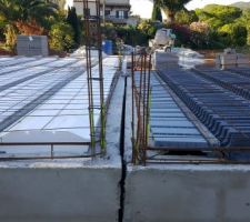 Jonction plancher sous séjour et terrasse