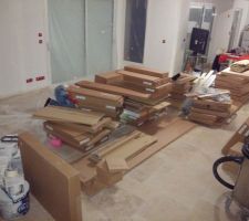 Les cartons de la cuisine ikea :)