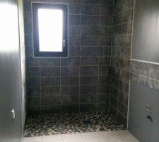 Douche à l'italienne