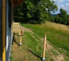 Terrasse en cours