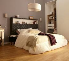 Pour notre chambre je pense qu'on va prendre ses couleurs pour le mur et parquet