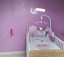 Chambre futur bébé fille finie