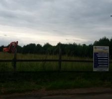 Les terassier on d&eacute;ja deposer leur pelle &ccedil;a devrait commencer la semaine prochaine ?