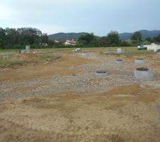 Pose des r&eacute;seaux d'eau