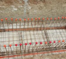 Ferraillage de la fosse