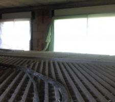 Le 17/06/2016 - Début travaux plâterie