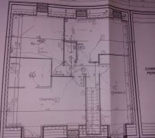 Voici les plans de l'étage apres modification