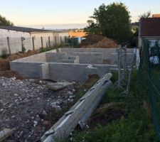 La maison sort de terre !