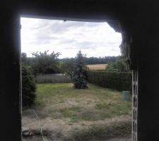 Préparation ouverture baie