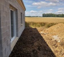 Un peu de terre à étaler