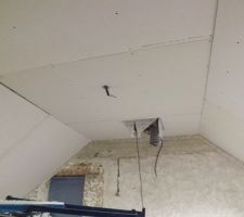 Plafond chambre 1