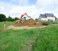 Le début de notre chantier