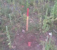 Bornage du terrain r&eacute;alis&eacute;