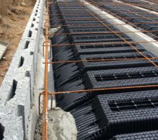 Ferraille et hourdis
