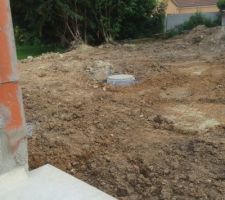 Pourquoi le puisard se trouve en plein milieu du jardin? :/