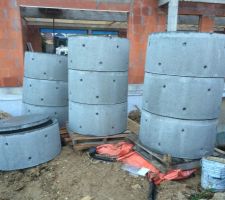 Buses pour puisard 1mx0,5m X 10pcs