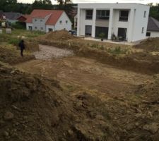 C'est parti pour le terrassement ( suite )